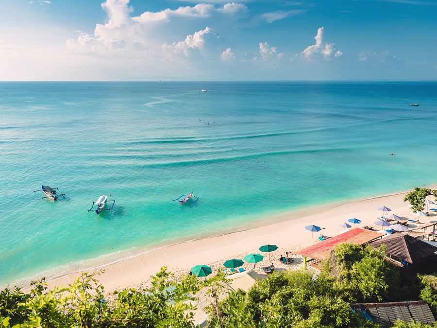 Beach in Bali, Indonesia