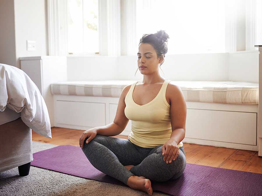 Yoga at home