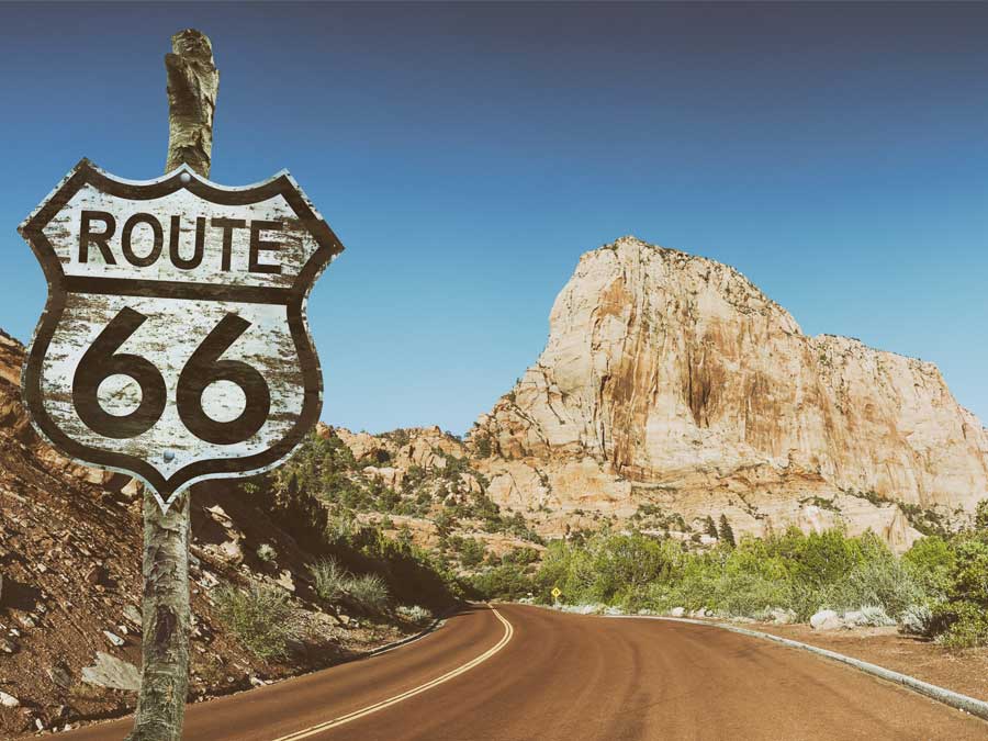 Route 66 in the USA