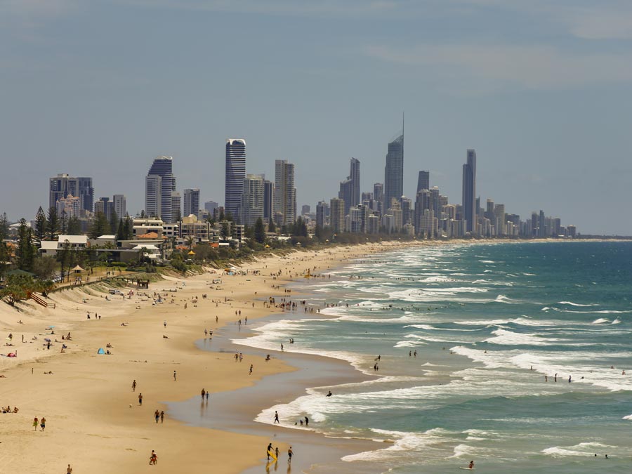 Gold Coast beach