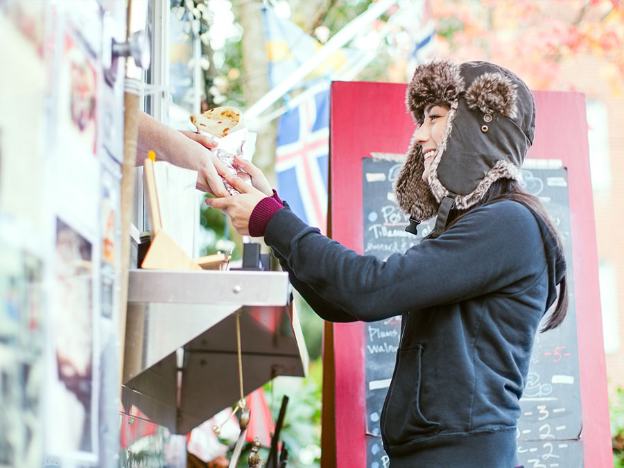 Food truck in Portland, Oregon